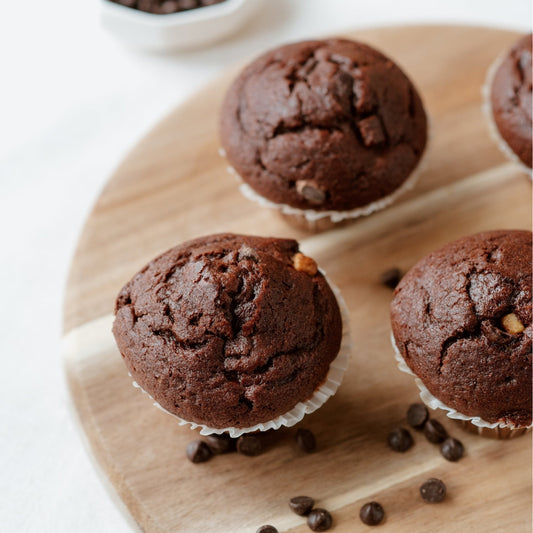 Chocolate Collagen Cupcakes