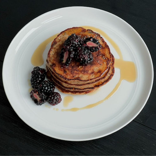 Banana Berry Pancakes