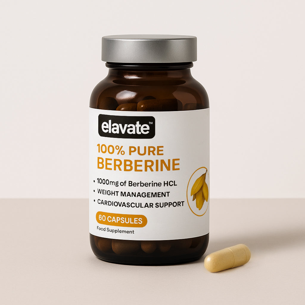 100% Pure Berberine Capsules