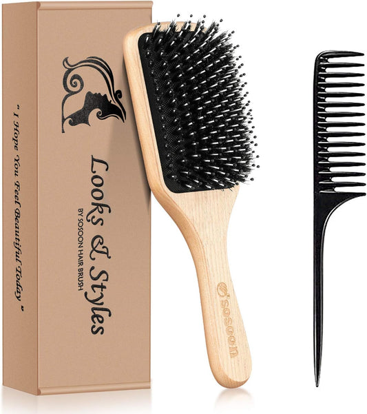 Artisan Bamboo Hairbrush